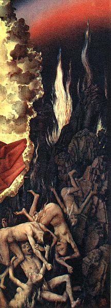 Rogier van der Weyden The Last Judgment France oil painting art